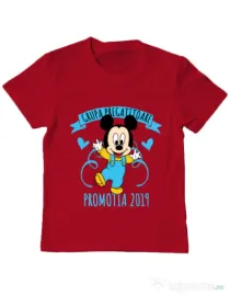 Tricou ADLER copil Absolvire Mickey Mouse Rosu