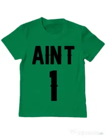 Tricou ADLER copil Ain t one Verde mediu
