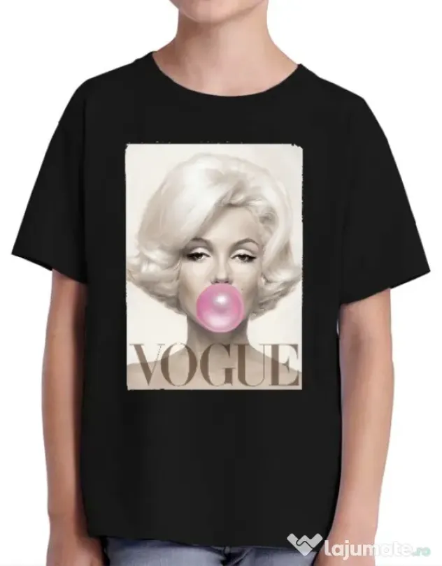 Tricou ADLER copil Bubblegum Negru