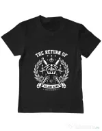 Tricou ADLER copil Crown Negru