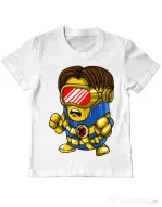 Tricou ADLER copil Cyclops minion Alb