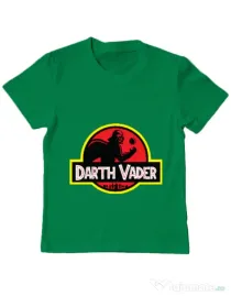 Tricou ADLER copil Darth Vader Verde mediu