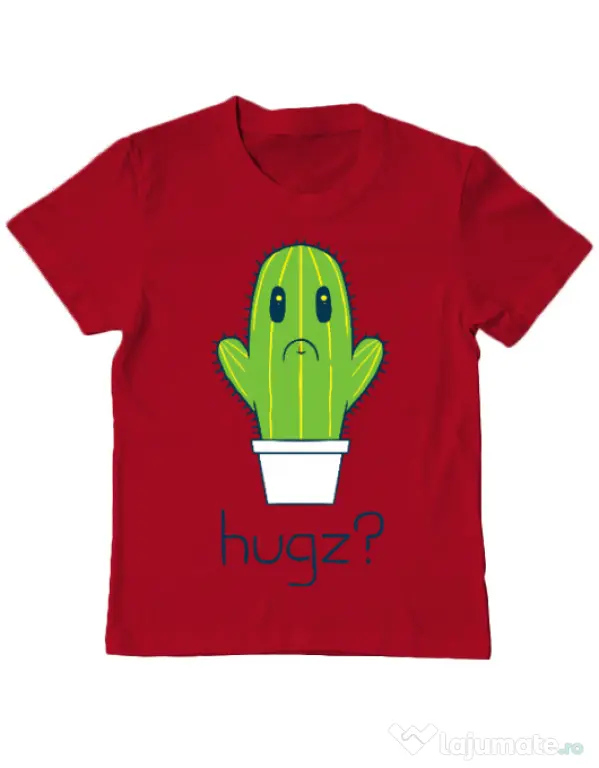 Tricou ADLER copil Hugz Rosu