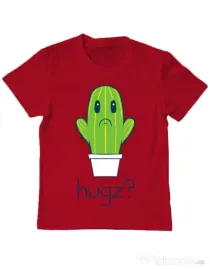 Tricou ADLER copil Hugz Rosu