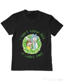 Tricou ADLER copil It looks fake Negru