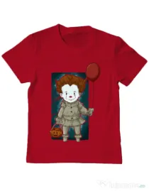 Tricou ADLER copil Little clown Rosu