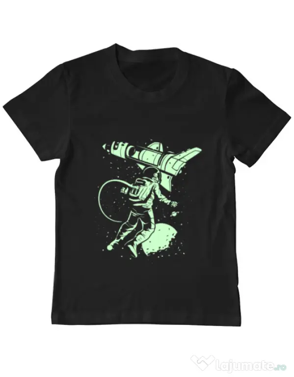 Tricou ADLER copil Lost In Space Negru