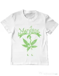 Tricou ADLER copil Mary Jane Alb
