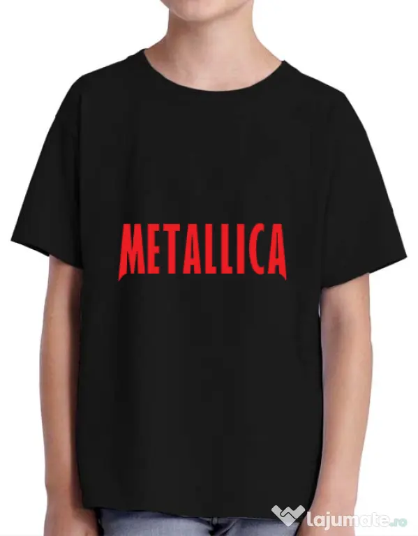 Tricou ADLER copil Metallica 2 Negru
