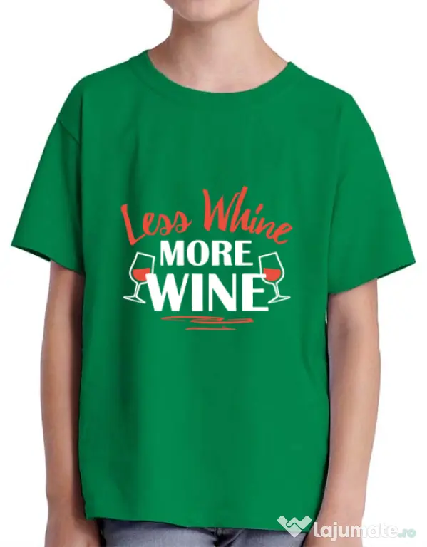 Tricou ADLER copil More wine Verde mediu