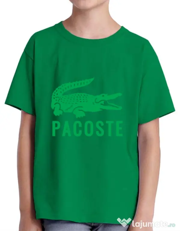Tricou ADLER copil Pacoste Verde mediu