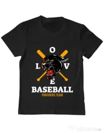 Tricou ADLER copil Panthers team Negru