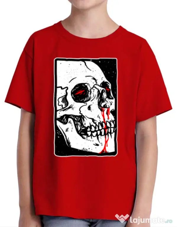 Tricou ADLER copil Peek Rosu
