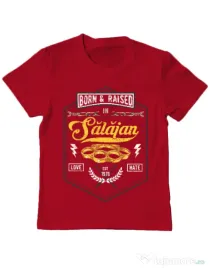 Tricou ADLER copil Salajan Rosu