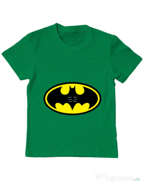 Tricou ADLER copil Six pack Batman Verde mediu