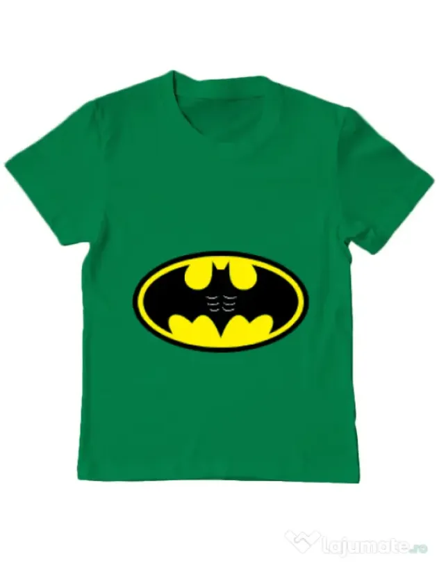 Tricou ADLER copil Six pack Batman Verde mediu