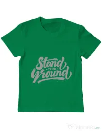 Tricou ADLER copil Stand Your Ground Verde mediu