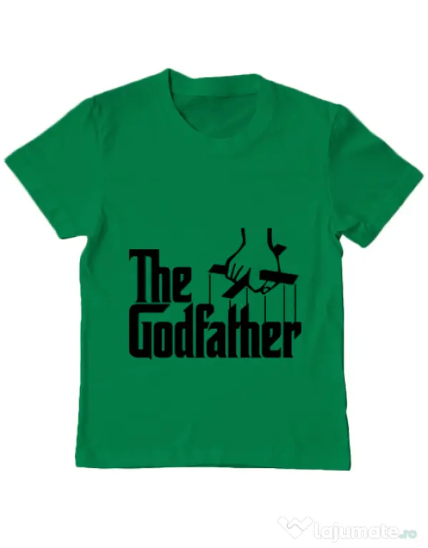 Tricou ADLER copil The godfather Verde mediu