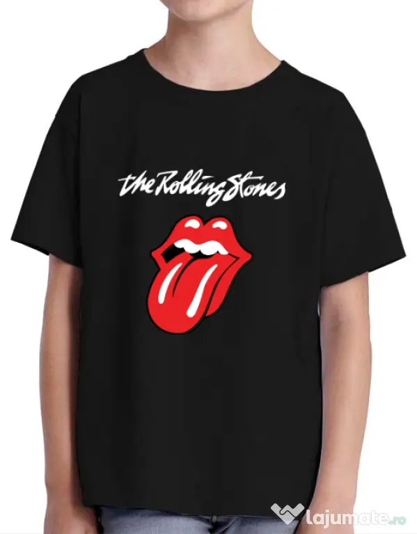 Tricou ADLER copil The Rolling Stones Negru
