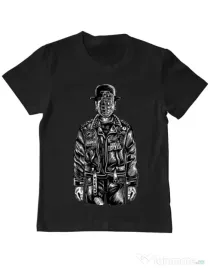 Tricou ADLER copil The son of grenade Negru