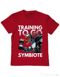 Tricou ADLER copil Venom training Rosu