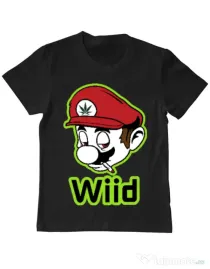 Tricou ADLER copil Wiid Negru