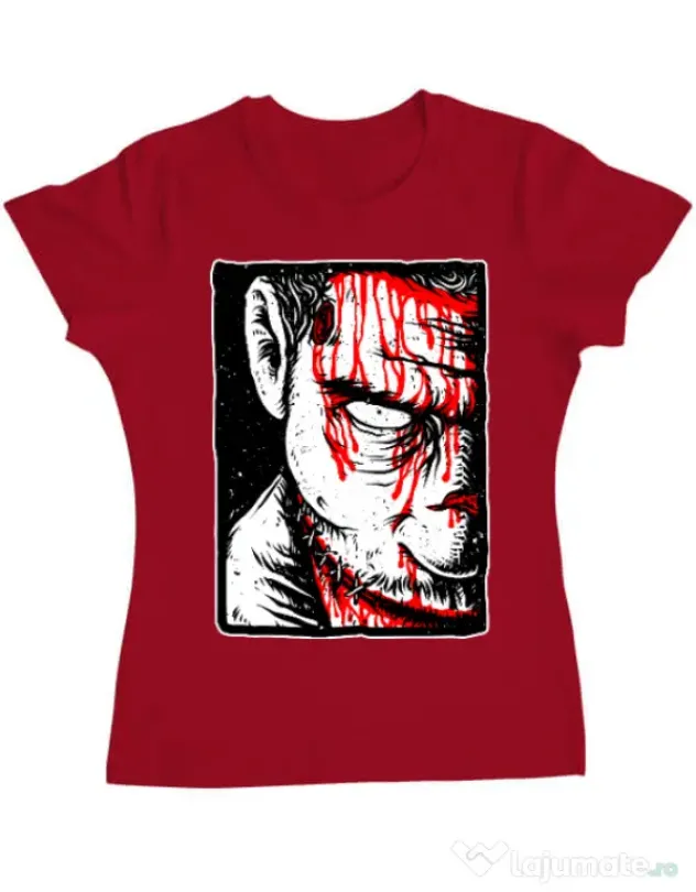 Tricou ADLER dama Zomblood Rosu