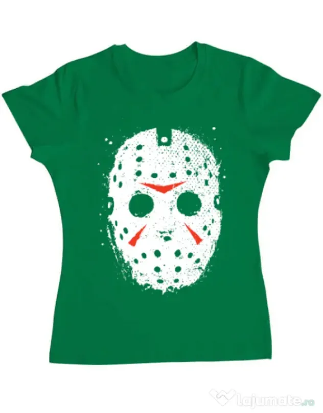 Tricou ADLER dama Jason Mask Verde mediu
