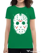 Tricou ADLER dama Jason Mask Verde mediu 