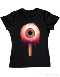 Tricou ADLER dama Eyesicle Negru