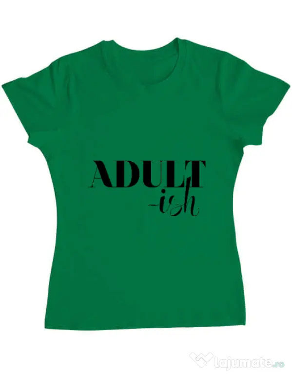 Tricou ADLER dama Adultish Verde mediu