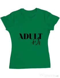 Tricou ADLER dama Adultish Verde mediu