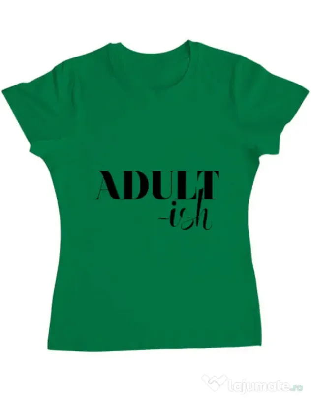 Tricou ADLER dama Adultish Verde mediu