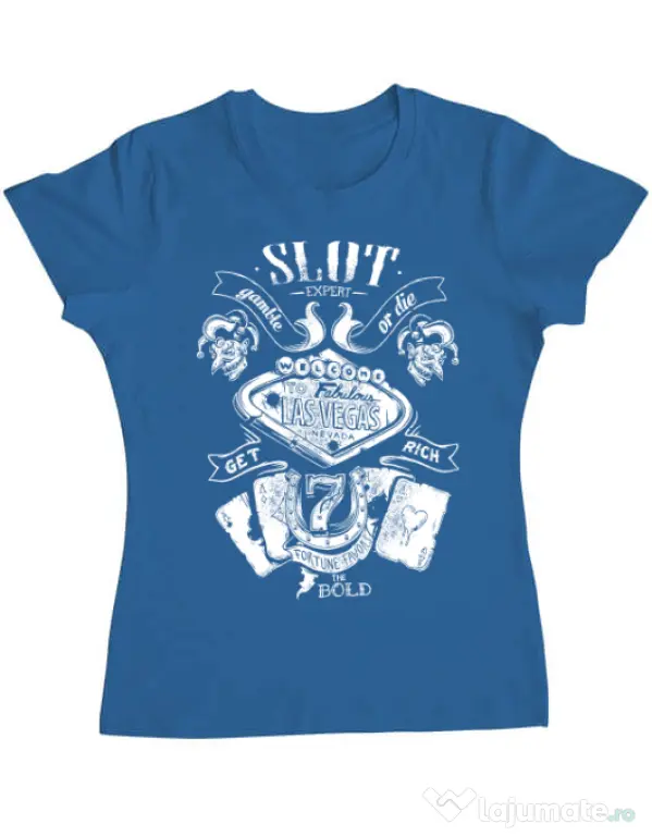 Tricou ADLER dama Las vegas Albastru azuriu