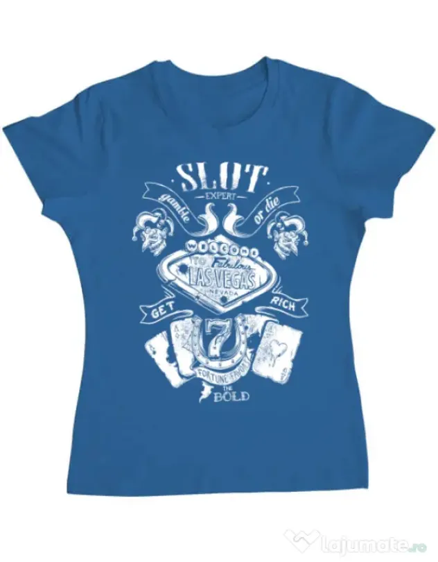 Tricou ADLER dama Las vegas Albastru azuriu