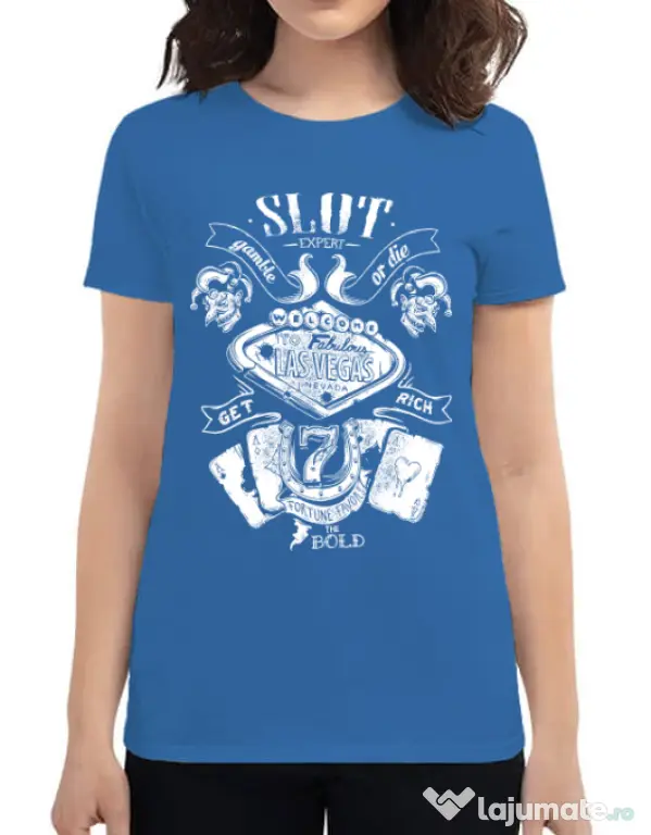 Tricou ADLER dama Las vegas Albastru azuriu