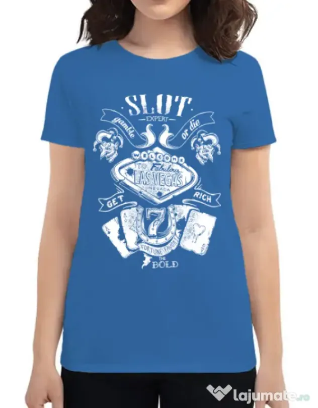Tricou ADLER dama Las vegas Albastru azuriu