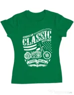 Tricou ADLER dama Steel is real Verde mediu