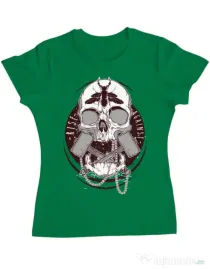 Tricou ADLER dama Rise against Verde mediu