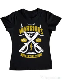 Tricou ADLER dama Warriors Negru