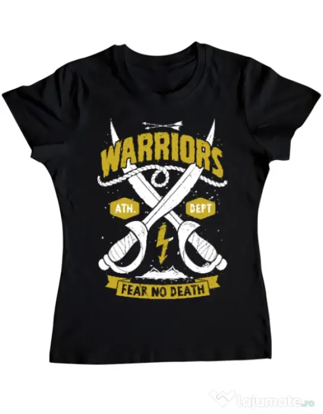 Tricou ADLER dama Warriors Negru