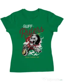 Tricou ADLER dama Ruff riders Verde mediu