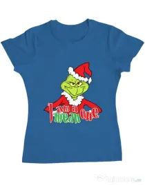 Tricou ADLER dama Mean one Albastru azuriu