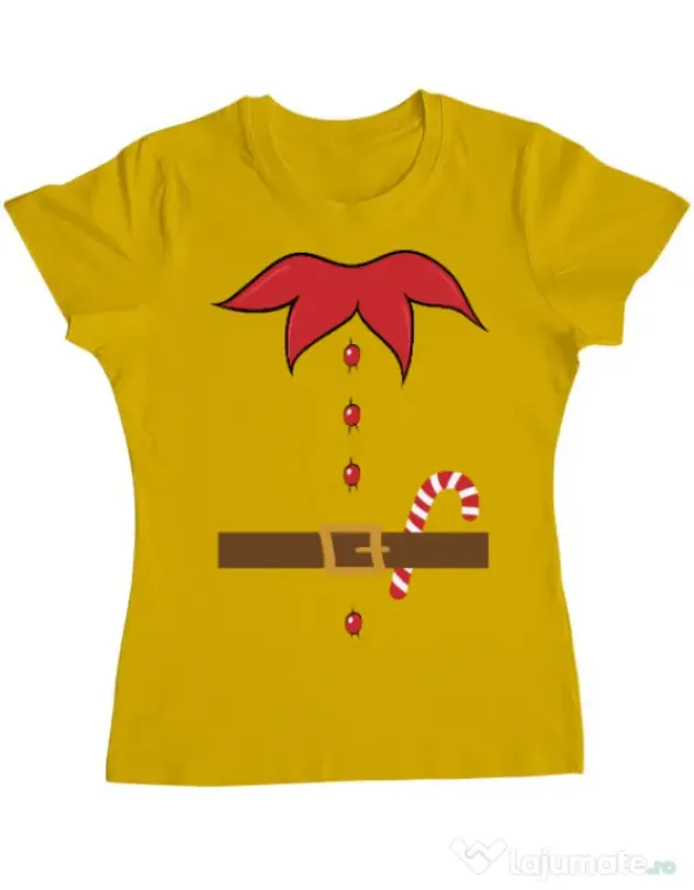 Tricou ADLER dama Elf Galben