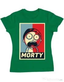 Tricou ADLER dama Morty Verde mediu