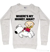 Bluza ADLER dama Where s my money Migdala melanj