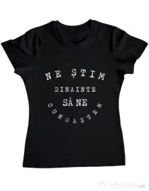 Tricou ADLER dama Ne stim II Negru