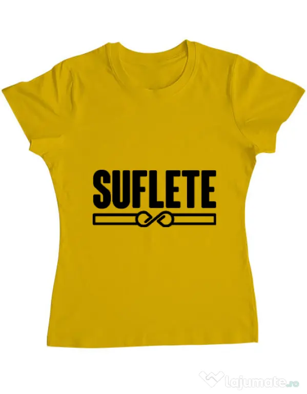 Tricou ADLER dama Suflete Galben