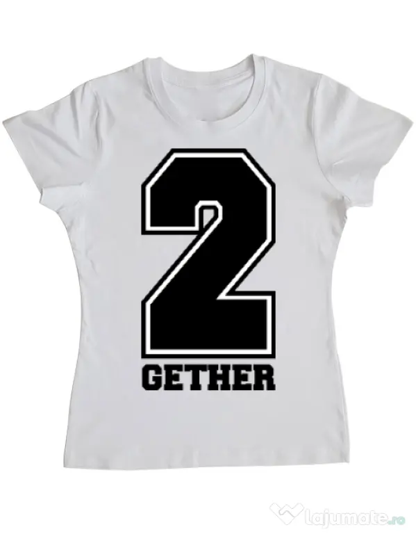 Tricou ADLER dama Together Alb