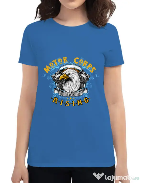 Tricou ADLER dama Eagle Albastru azuriu